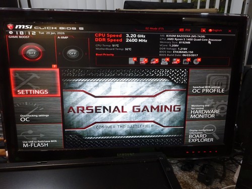 Msi b350m bazooka gaming pro - b350m,